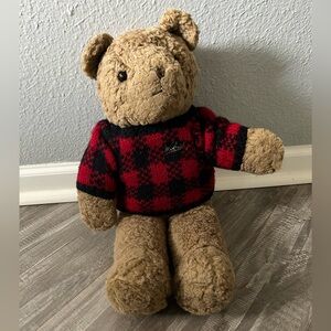 Woolrich Vintage 1988 Brown 20" Bear Plush Chrisha Playful Plush with Sweater